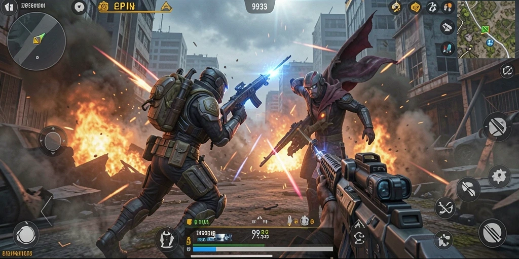 Gameplay mengasyikkan dengan aksi menegangkan di 9939.