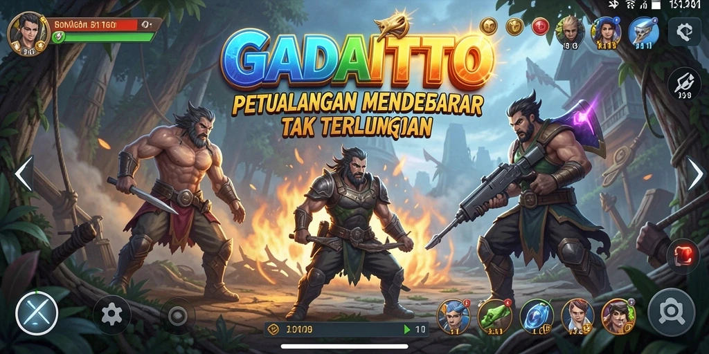Tangkapan layar dari gameplay GADAITOTO yang menarik dan penuh aksi.