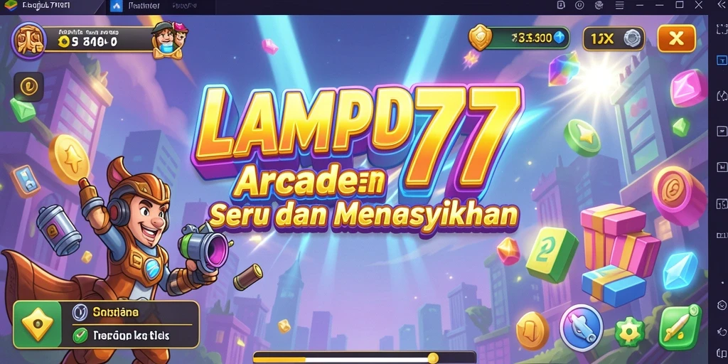 Gameplay seru dari LAMPU777 di layar perangkat Anda.