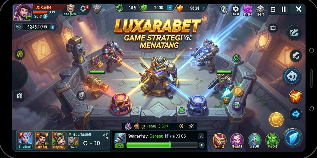 Gameplay seru dan strategis LUXARABET yang menantang