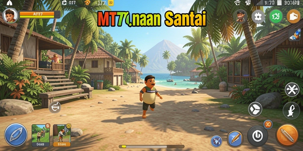 Tampilan gameplay mengasyikkan di MT777 dengan visual yang menarik.
