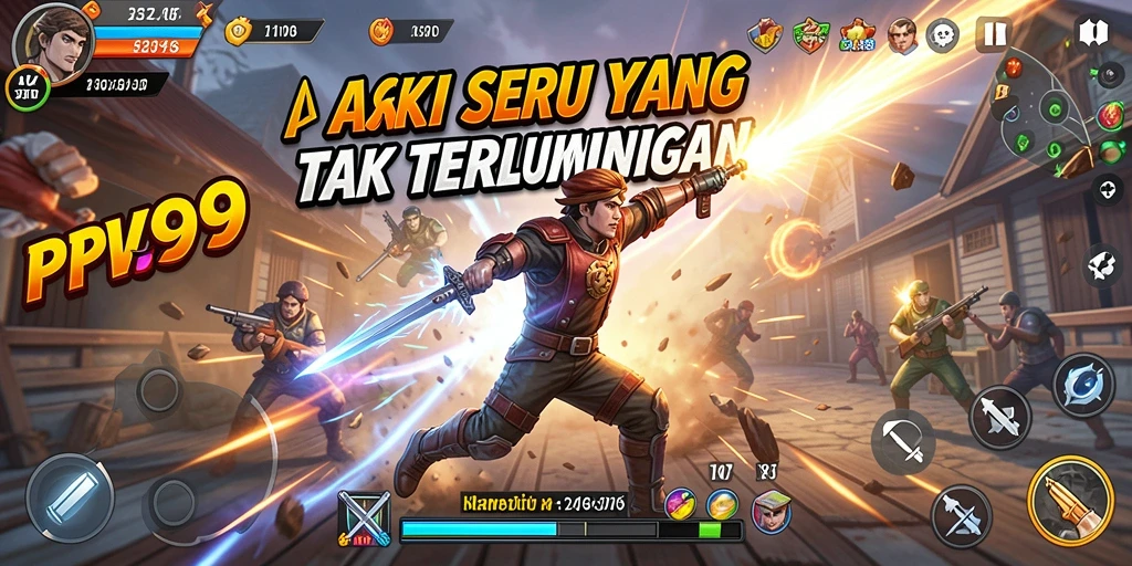Tampilan gameplay PPV99 yang mendebarkan dan penuh aksi.