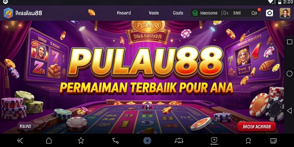 Gameplay menarik PULAU88 dengan elemen Kasino yang seru.