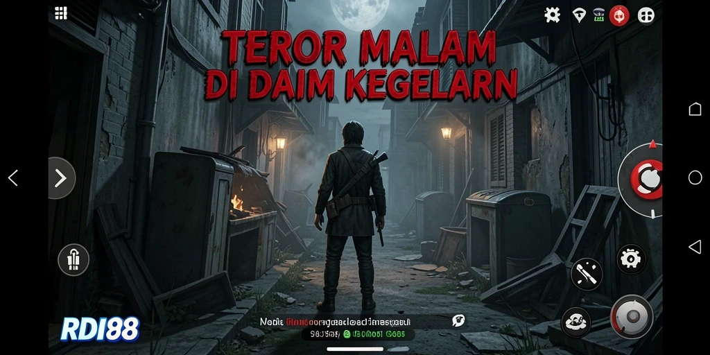 Tampilan mendebarkan dari gameplay RDI88 yang penuh ketegangan.