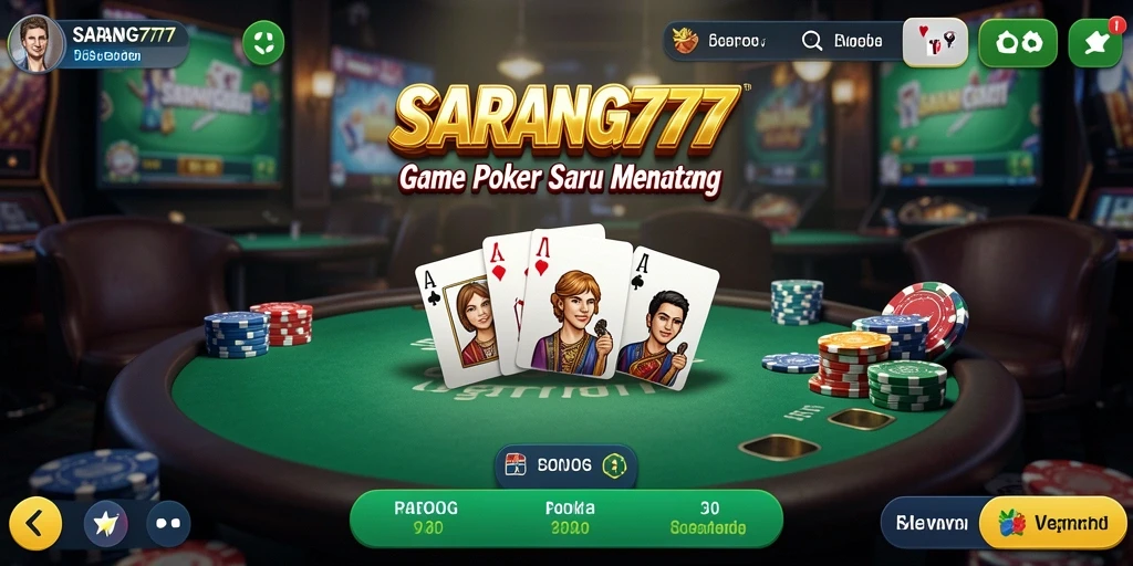 Tampilan menarik dari gameplay SARANG777 yang penuh aksi.